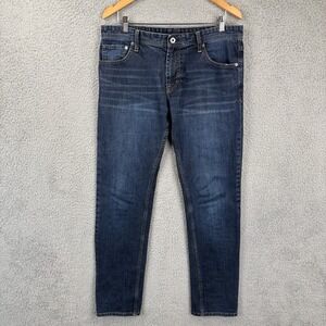 The Normal Brand Normal Slim Jeans Men's 34x32 Dark Wash Denim Pants